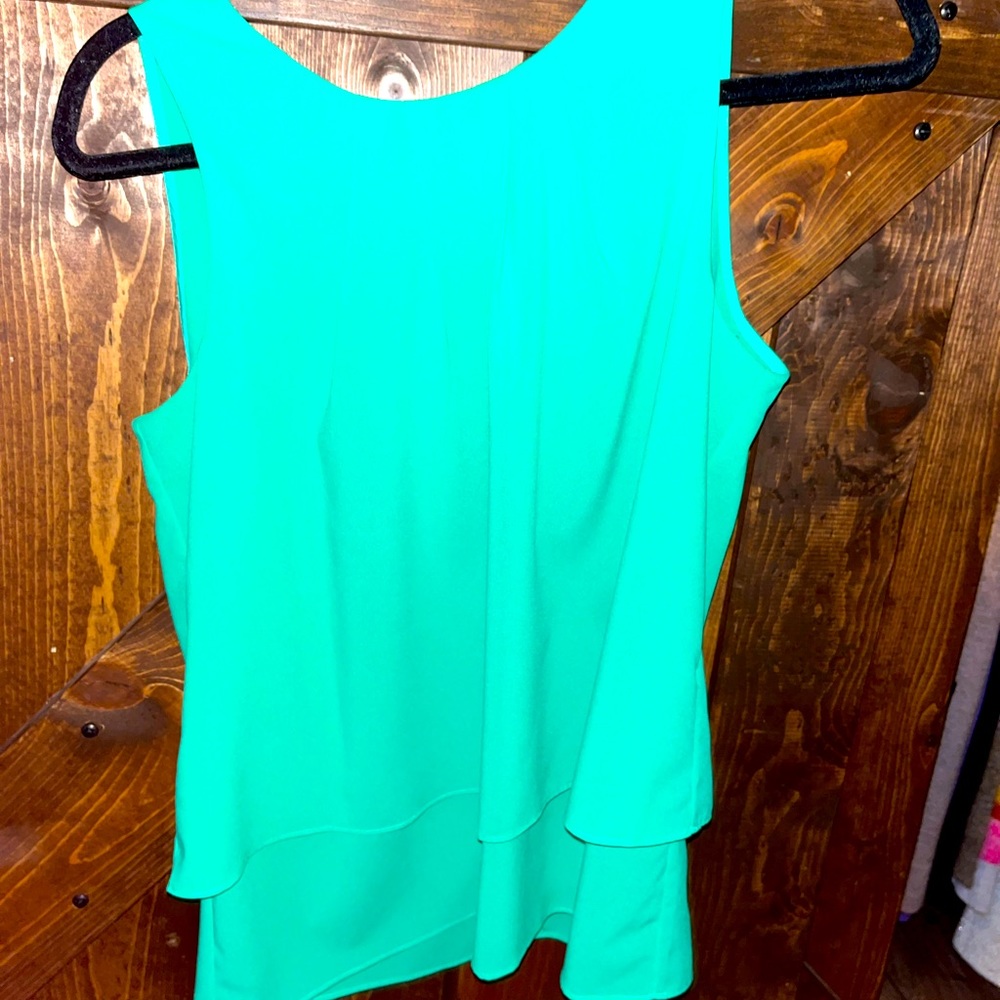 J crew tank with 2 tiers